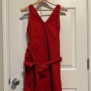 Mossimo Supply Co. Red Backless Dress